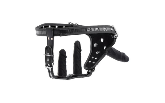 Strict Double Penetration Strap On Harness - Strap On Sextoys