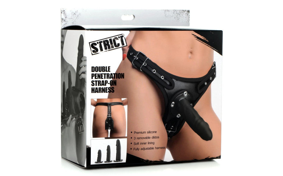 Strict Double Penetration Strap On Harness Strap On Sextoys