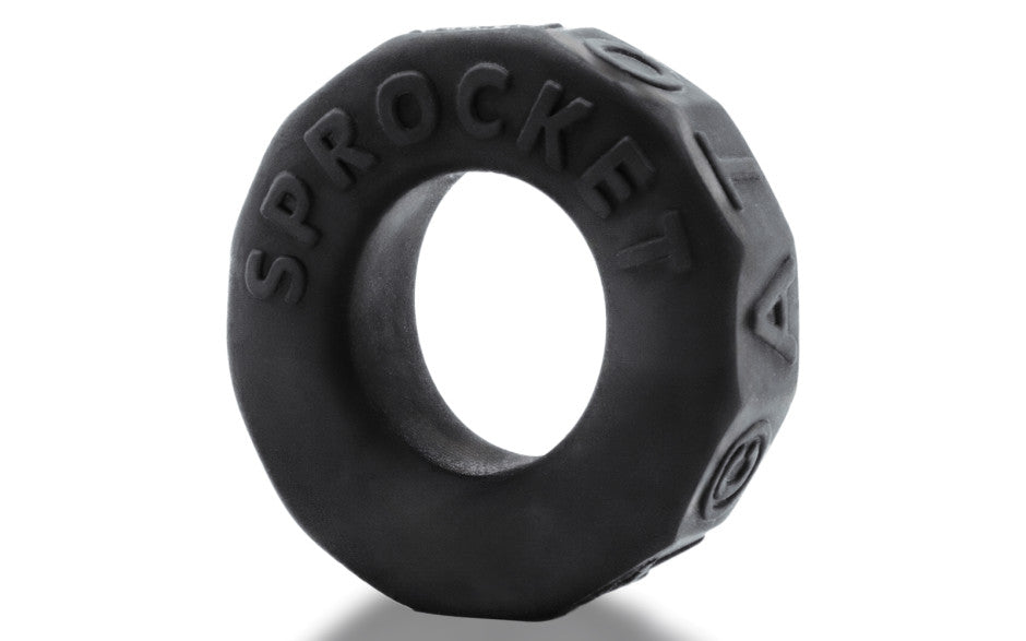 OxBalls Sprocket Comfort No Roll Stretchy Cock Ring Night Edition Stretchy Cock Rings