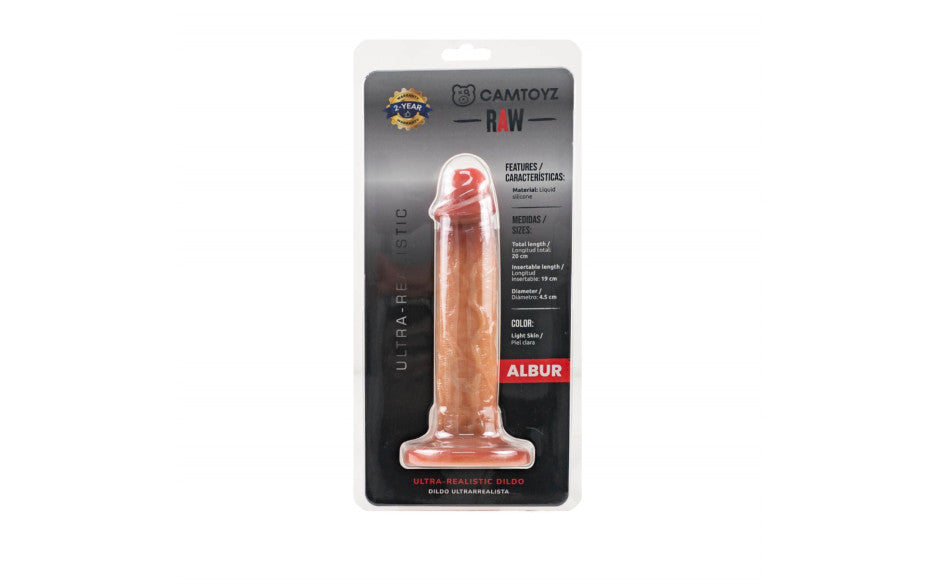 Raw Albur Ulra Realistic Silicone Dildo 20cm Realistic Dildos