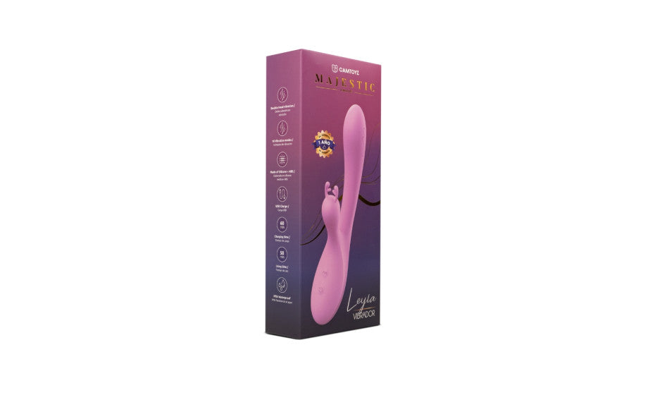 Raw Leyla Pro USB Rechargeable Multi Function Rabbit Vibrator Rabbit Vibrators