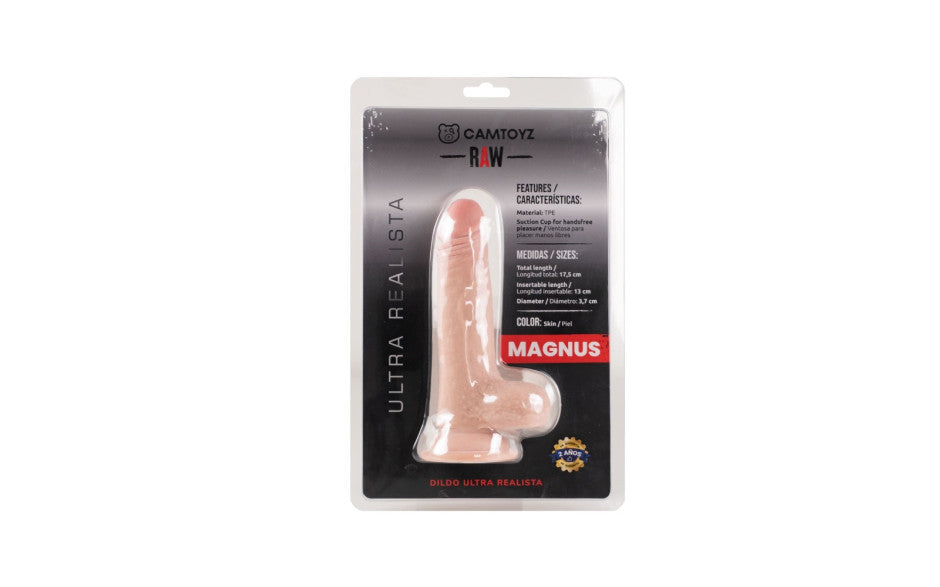 Raw Magnus Ultra Realistic Dildo With Balls Realistic Dildos