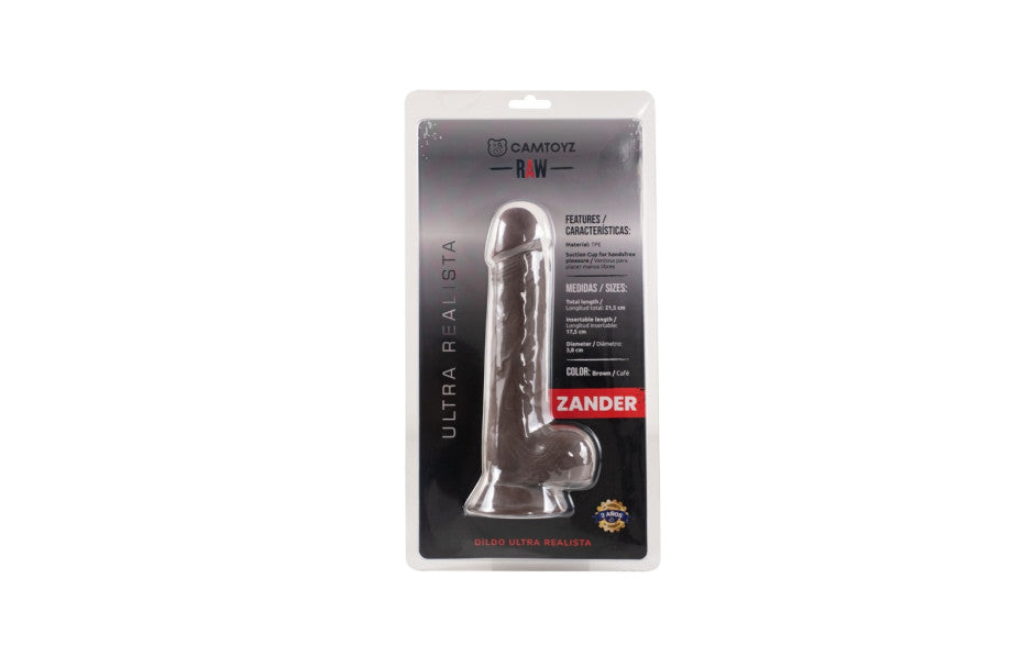 Raw Zander Ultra Realistic Suction Cup Dildo Realistic Dildos
