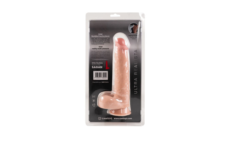 Raw Ultra Realistic Double Layered Dildo Sagan Realistic Dildos