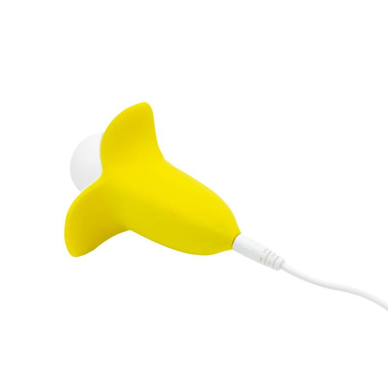 BMS Factory Banana Bliss 13 cm Silicone Vibrator Personal Massagers