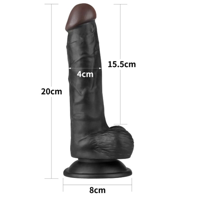 Lovetoy 7.5 Inches Easy Strap On Dildo Set Black Strap On Sextoys