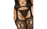 Killer Legs Womens Mesh Net G-String With Sheer Net OS G-Strings, Panties and Shorts