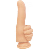 Hott Products Finger Fest Thumbs Up Realistic Dildo Flesh Realistic Dildos