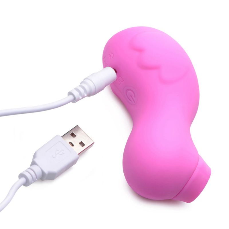 Shegasm Sucky Ducky Silicone Clitoral Stimulator Pink Clit Ticklers and Pulsators