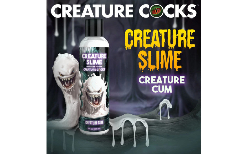 Creature Cocks Slime Cum Unscented Jizz Lubricant 8oz Silicone Based Lubes