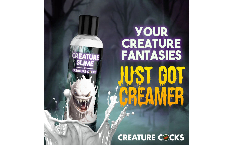 Creature Cocks Slime Cum Unscented Jizz Lubricant 8oz Silicone Based Lubes
