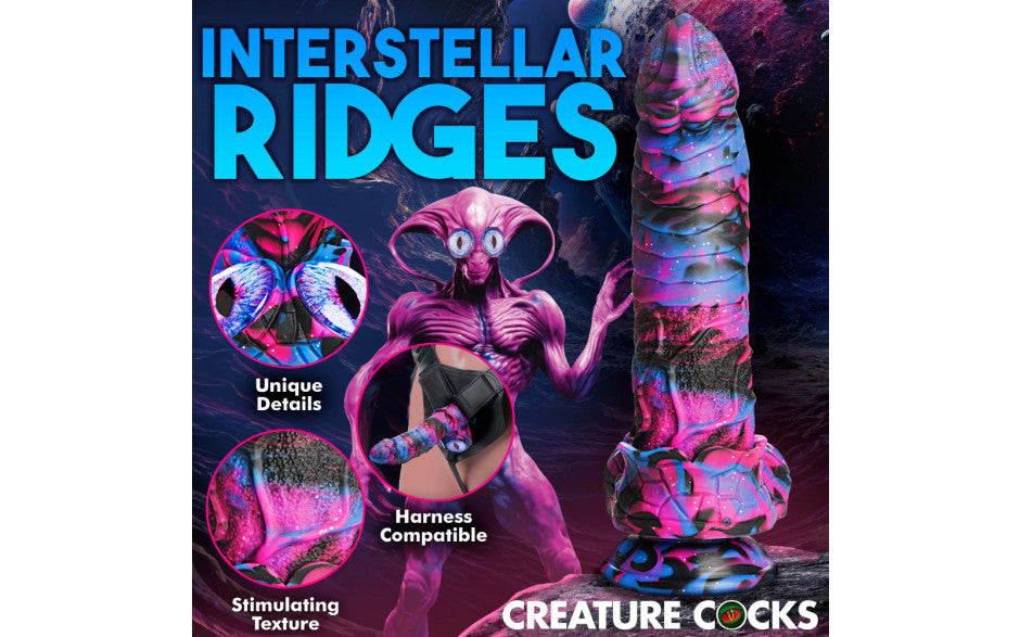 XR Brands Alienoid Realistic Fantasy Silicone Dildo - Realistic Dildos