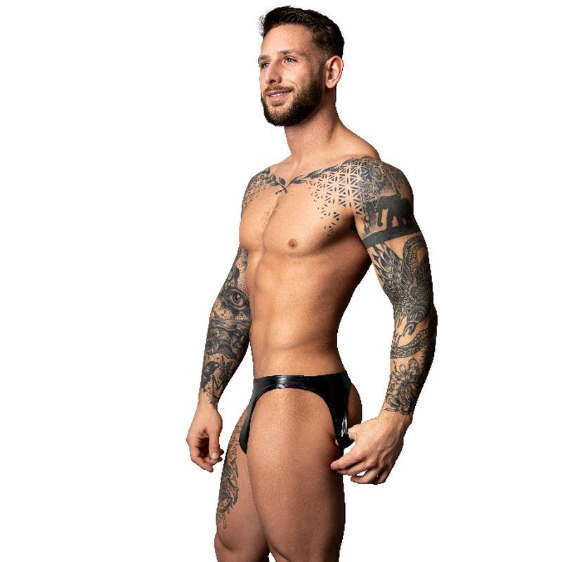 Male Power Moonshine Jock Strap Black L XL Jocks and G-Strings