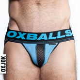 Oxballs Airmesh Swagger Male Jockstrap Sky Blue Jocks and G-Strings