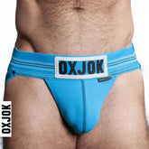 Oxballs Slingjock Upthrust Slider-Strap Jock Pool Blue Jocks and G-Strings