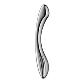 Satisfyer Pure Gravity 1 High Grade Metal Dildo Silver Steel Sex Toys