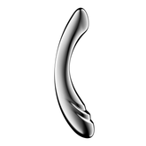 Satisfyer Pure Gravity 3 Metal Construction Dildo Silver Steel Sex Toys