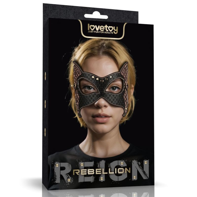 Lovetoy Rebellion Reign BDSM Play Cat Mask Masks And Blindfolds