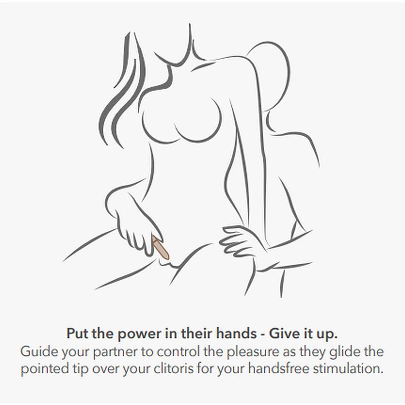 Rocks Off Golden Rose Rechargeable Bullet Vibrator Bullet Vibrators