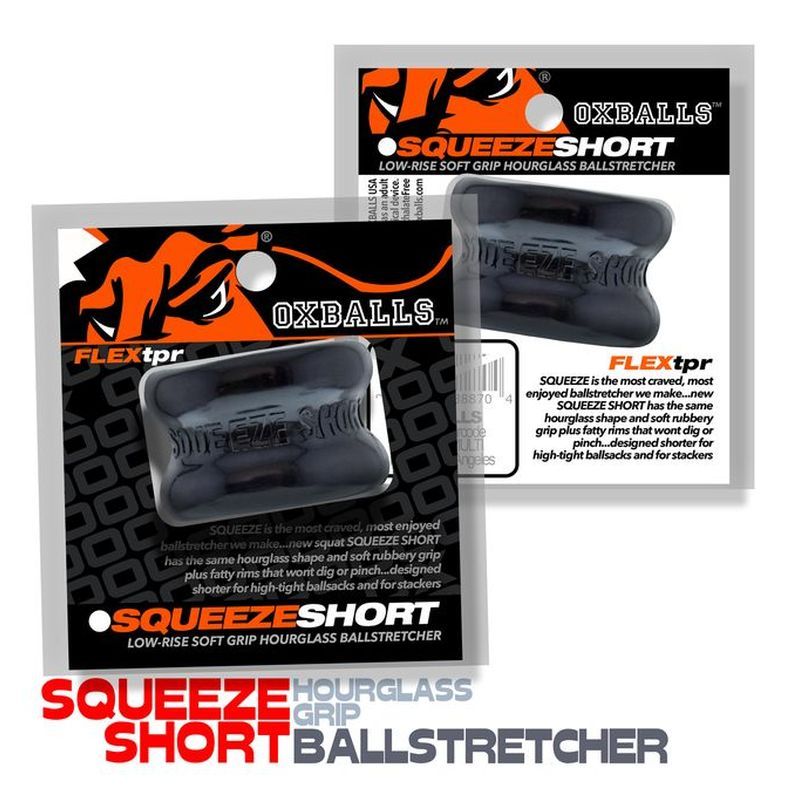 OxBalls Squeeze Short Mens Ballstretcher Ball and Cock Toys