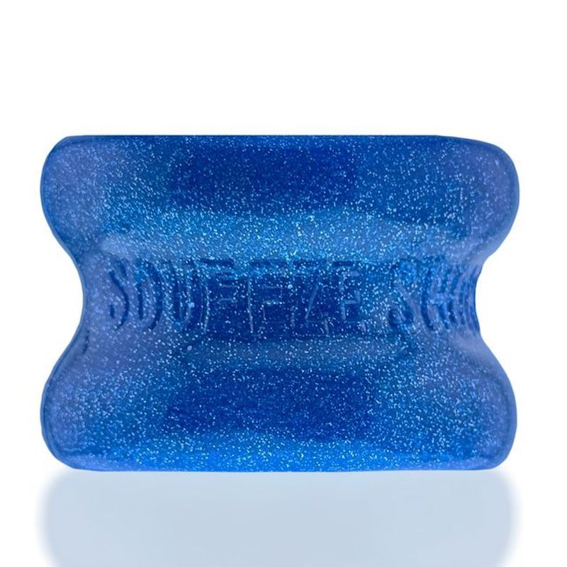 OxBalls Squeeze Short Mens Ballstretcher Blue Ball and Cock Toys