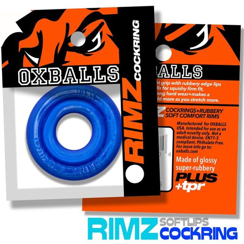 OxBalls Rimz Thick Grippy Mens Cock Ring Stretchy Cock Rings