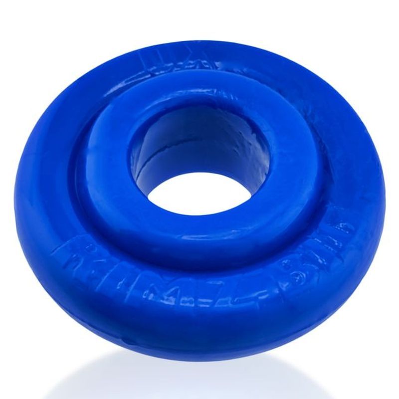 OxBalls Rimz BIG Thick Larger Fit Cock Ring Blue Stretchy Cock Rings