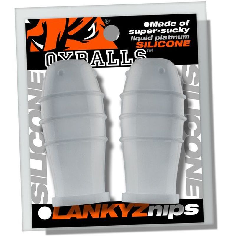 OxBalls Lankyz Silicone Womens Nipsuckers Nipple and Clit Clamps