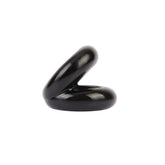 Chisa Dual Pleasure Mens Stretchy Penis Ring Black Stretchy Cock Rings