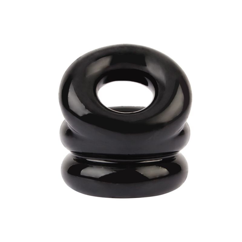 Chisa Stacked Dual Pleasure Male Pleasure Cock Ring Stretchy Cock Rings