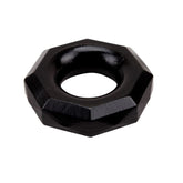 Chisa Cadiluck 2 Piece Nut Shaped Cock Ring Set Black Cock Ring Sets