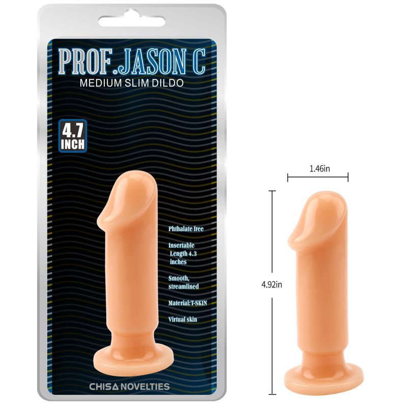 Chisa Realistic Cock Shaped Anal Pleasure Plug Flesh Butt Plugs