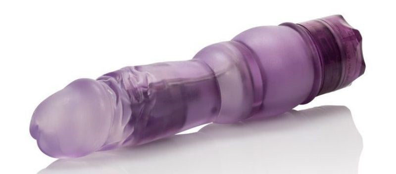 CalExotics Impulse 10 Function Softee Satin Vibrating Dong G-Spot Vibrators