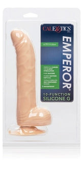 CalExotics Emperor 10 Function Silicone G Dong Flesh Realistic Dildos