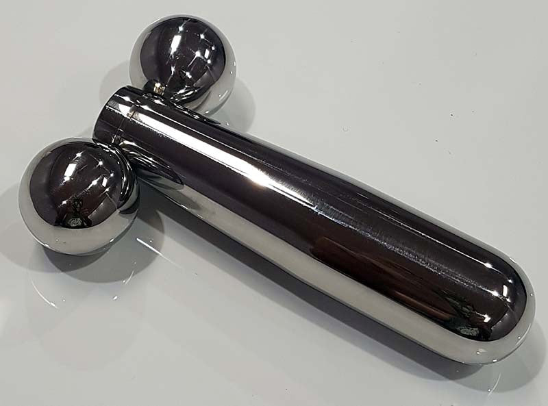 Hell's Couture Sculpted Steel Pleasure Massager Dental and Clinical