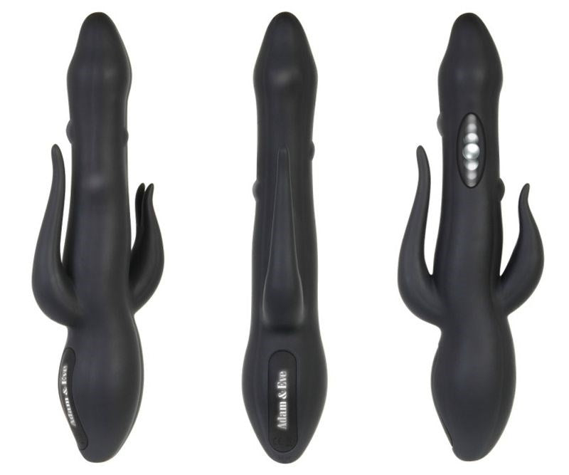 Adam & Eve Eve's Bad Bad Bunny Black Rabbit Vibrators