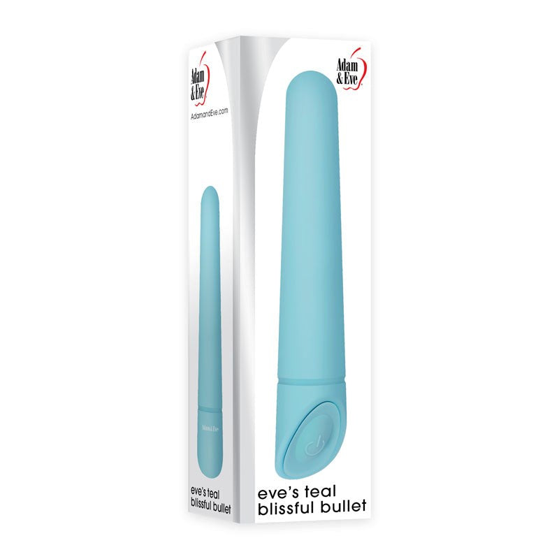 Eve's Teal Blissful Bullet - Stylish Design, Powerful Vibrations Bullet Vibrators