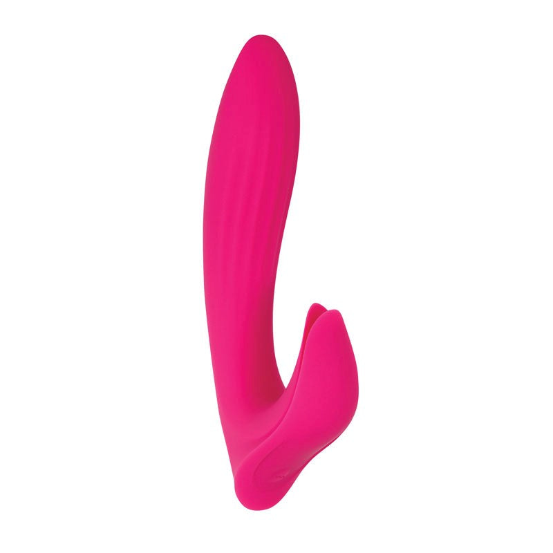 Adam & Eve's Pink Bliss - Sculpted Delight for Customizable Pleasure Rabbit Vibrators