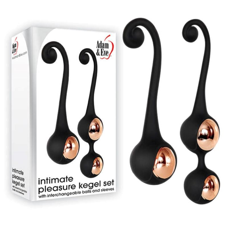 Adam & Eve Intimate Pleasure Kegel Trainer Kit Love Eggs and Kegel Exercisers