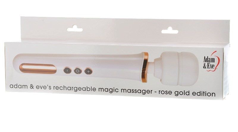 Adam & Eve Rechargeable Magic Massager Rose Gold Personal Massagers