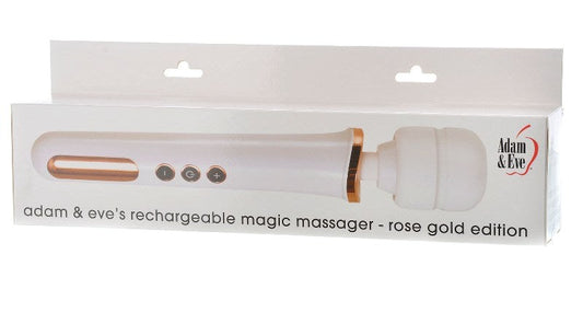 Adam & Eve Rechargeable Magic Massager Rose Gold Personal Massagers
