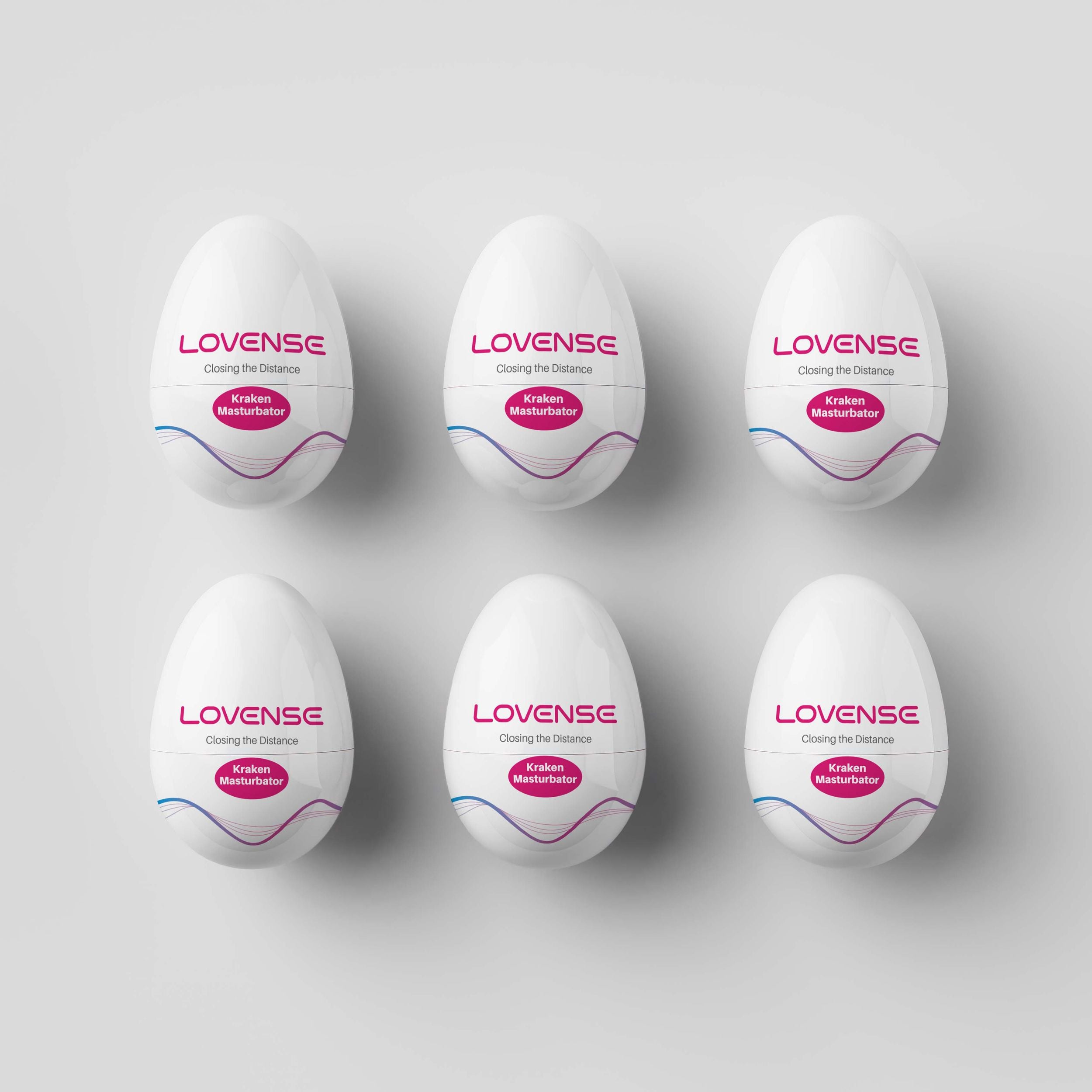 Lovense Kraken Stretchable Male Masturbator Egg Masturbators and Strokers