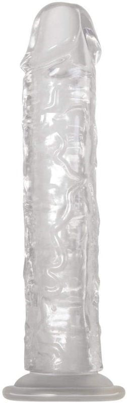 Adam and Eve Crystal Clear 8 inch Dong Realistic Dildos