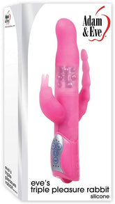 Adam and Eve Eve's Triple Pleasure Rabbit Rabbit Vibrators