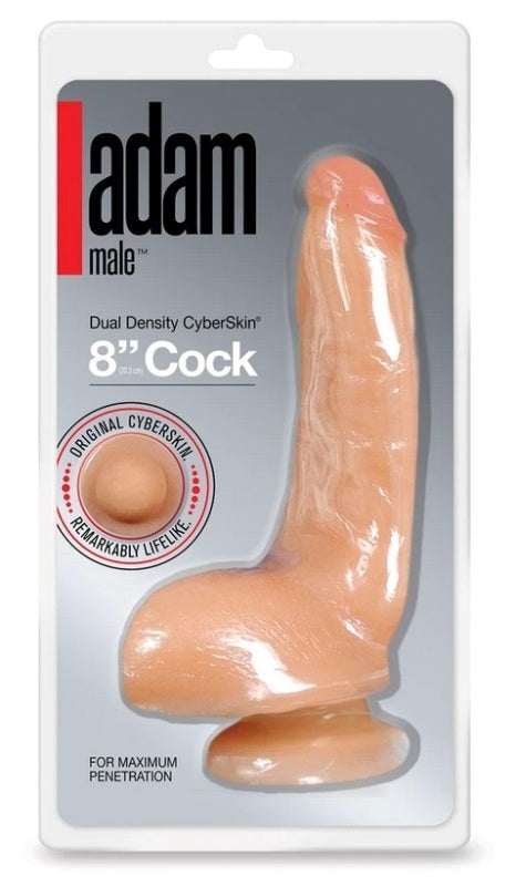 Doc Johnson Adam Male Cyberskin 8 inch Realistic Cock Realistic Dildos