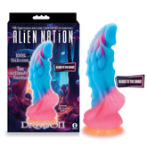 Alien Nation's Glow Dragon - Indulge in Euphoric Bliss Realistic Dildos