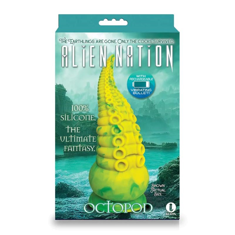 Alien Nation Octopod - Rechargeable Cosmic Pleasure Vibrating Dildos