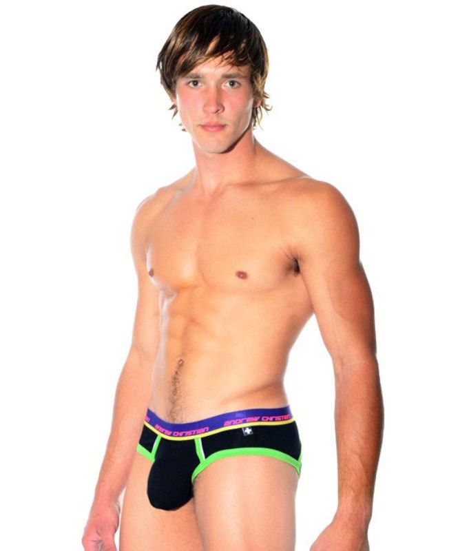 Almost Naked Eclipse Brief with Show-It Black Jocks and G-Strings