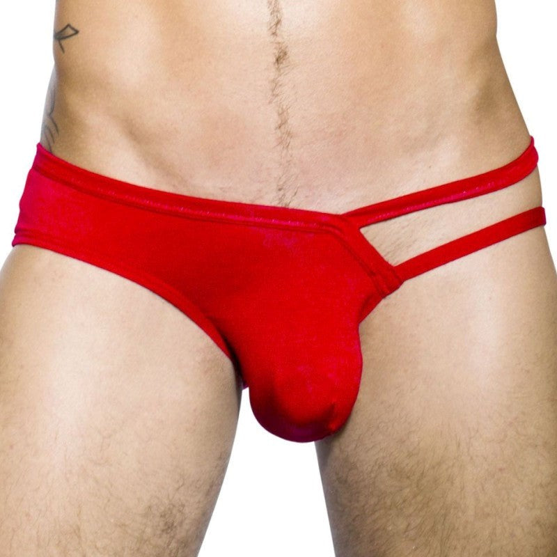 Almost Naked Fling Brief Red Jocks and G-Strings