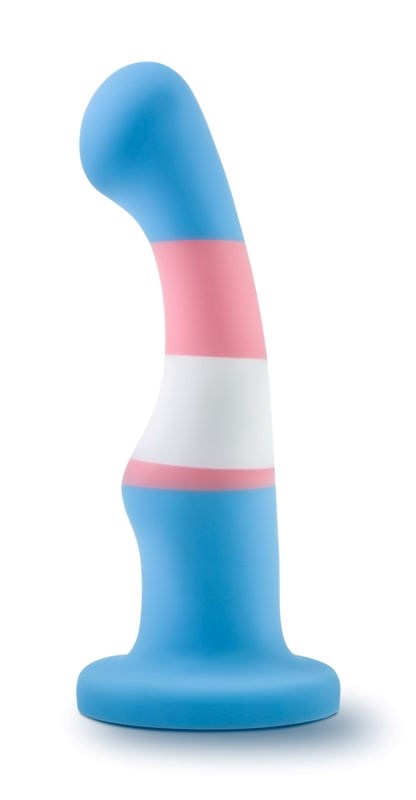 Avant Pride P2 True Blue - Body-Safe Silicone G-Spot/P-Spot Massager Non-Realistic Dildos